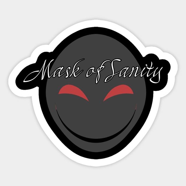 Mask of Sanity Smiling Sticker by Mask of Sanity